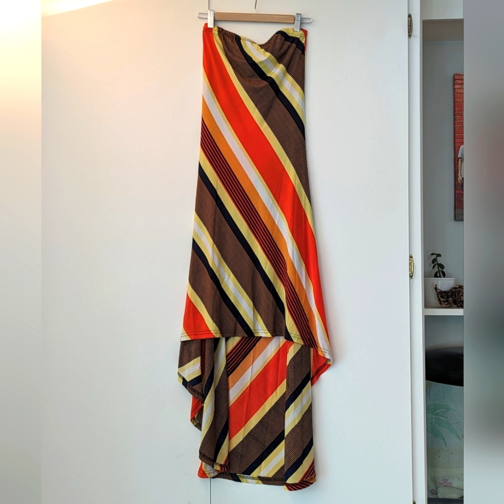 India Boutique strapless maxi dress (one size)